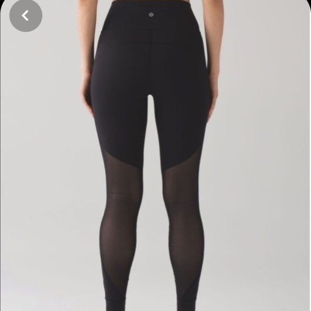 Lululemon mesh blend tights